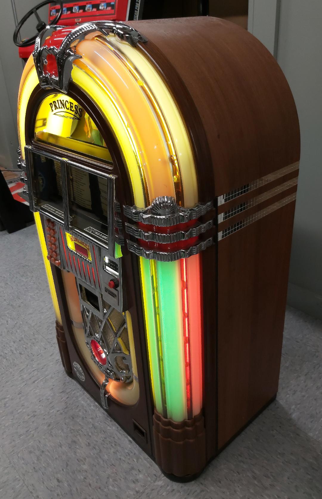 WURLITZER PRINCESS CD Jukebox for sale Miniature Scale Version of ONE